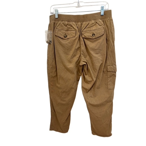 Sonoma Size 10 Cargo Pants Lite Rust Mid Rise Stretch Waist Pockets NWOT - Picture 3 of 5